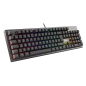 TECLADO GAMING GENESIS THOR 300 PT USB RETROILUMINADO MECANICO NEGRO