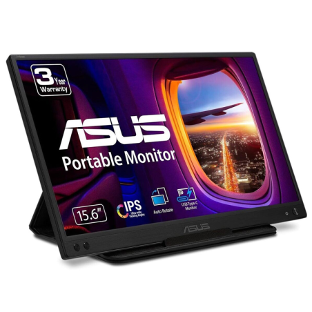 MONITOR ASUS MB166C 5-6`` FHD NEGRO