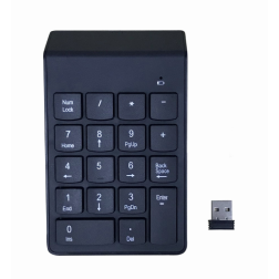TECLADO NUMERICO GEMBIRD INALAMBRICO NEGRO