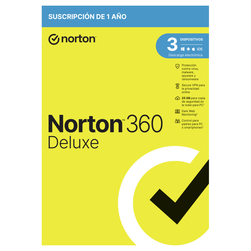 Antivirus norton deluxe 25gb español 1