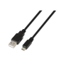 CABLE AISENS USB 2-0 TIPO A M-MICRO B M NEGRO 0-8M CABLE AISENS USB 2-0 TIPO A M-MICRO B M NEGRO 0-8M