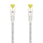CABLE RED AISENS LATIGUILLO RJ45 LSZH CAT-7 SFTP PIMF 2-0M BLANCO CABLE RED AISENS LATIGUILLO RJ45 LSZH CAT-7 SFTP PIMF 2-0M BLANCO