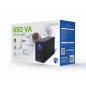 UPS GEMBIRD CON PANTALLA LCD 650 VA NEGRO