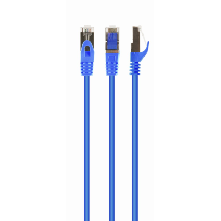 CABLE RED S-FTP GEMBIRD CAT 6A LSZH AZUL 1 M