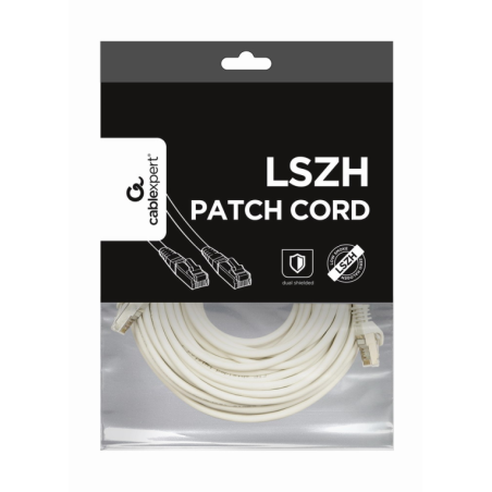 CABLE RED S-FTP CAT 6A LSZH BLANCO 10 M