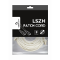 CABLE RED S-FTP CAT 6A LSZH BLANCO 10 M