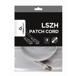 CABLE RED S-FTP GEMBIRD CAT 6A LSZH BLANCO 1 M