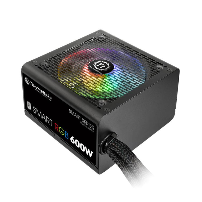 FUENTE ALIMENTACION THERMALTAKE SMART RGB 600W 80+ ATX NEGRO