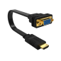 CABLE CONVERTIDOR EWENT HDMI MACHO - VGA HEMBRA 0,20 METROS CABLE CONVERTIDOR EWENT HDMI MACHO - VGA HEMBRA 0,20 METROS