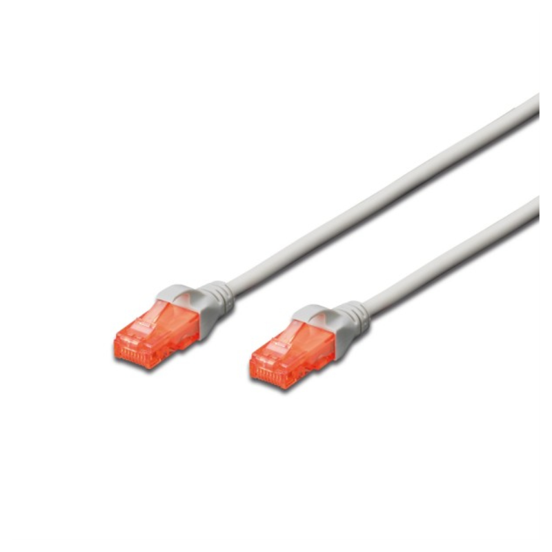 CABLE RED EWENT CAT 6 U-UTP 20M GRIS