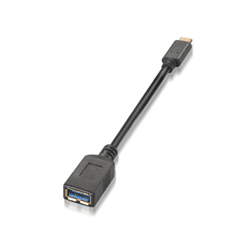 CABLE AISENS USB 3-1 GEN1 5GBPS 3A TIPO USB-C-M-A-H 15CM NEGRO CABLE AISENS USB 3-1 GEN1 5GBPS 3A TIPO USB-C-M-A-H 15CM NEGRO