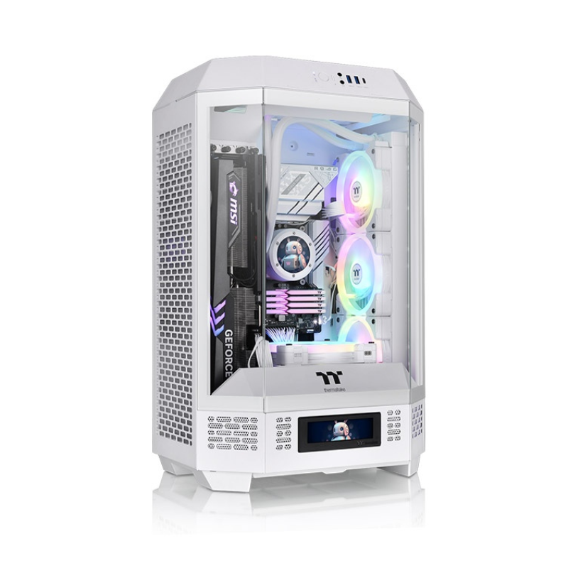 CAJA THERMALTAKE THE TOWER T300 ATX 2XUSB 3-0 SIN FUENTE BLANCO