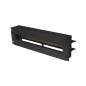 PANEL LANBERG DE DISTRIBUCION DE TENSION 19'' 3U CON RAIL DIN TS-35 NEGRO