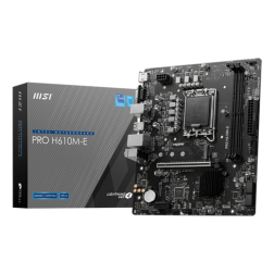 Placa base msi pro h610m - e 1700