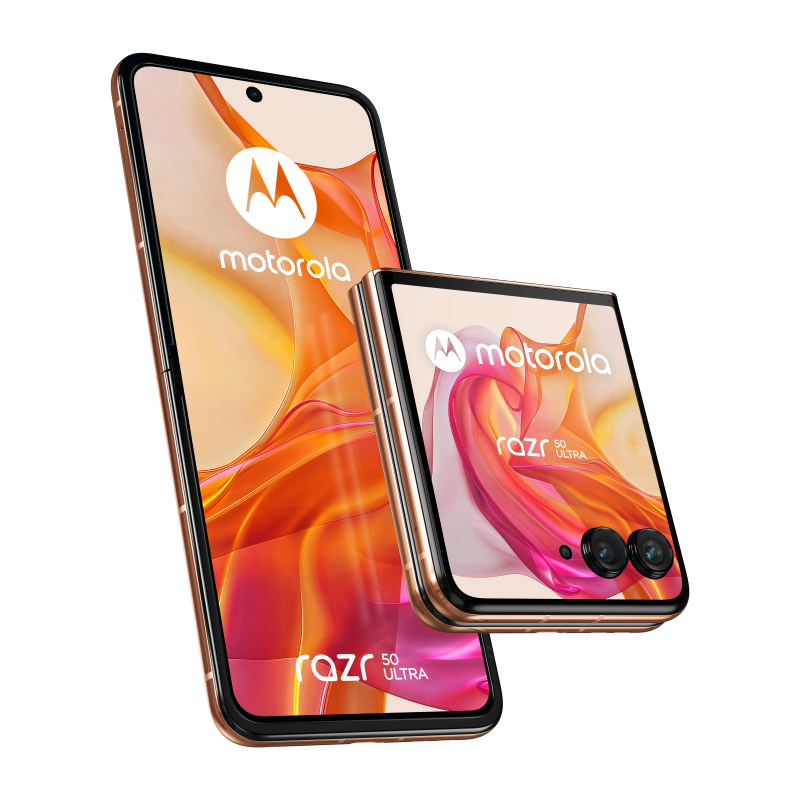 SMARTPHONE MOTOROLA MOTO RAZR 50 ULTRA 12G-512GB PEACH FUZZ