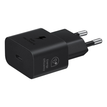 CARGADOR SAMSUNG EP-T2510 USB-C 25W GAN NEGRO SIN CABLE