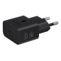 CARGADOR SAMSUNG EP-T2510 USB-C 25W GAN NEGRO SIN CABLE
