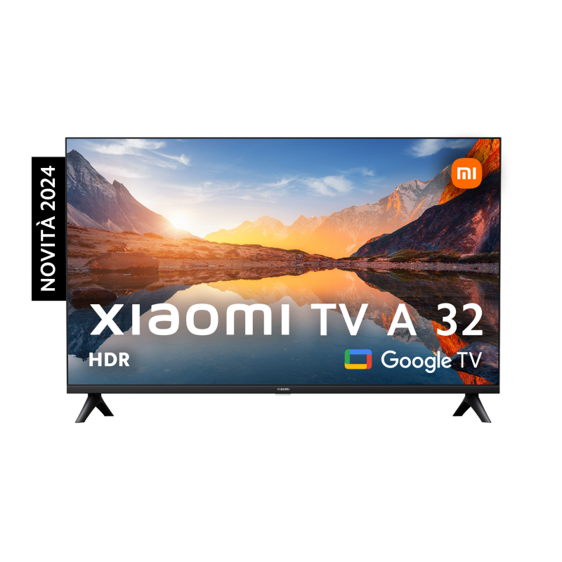 TV XIAOMI ELA5192EU A 2025 32" HD GOOGLETV NEGRO USB 2-0 LAN HDMI X2