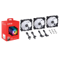 VENTILADOR CAJA XPG VENTO 120MM NEGRO RGB X3 VENTILADOR CAJA XPG VENTO 120MM NEGRO RGB X3