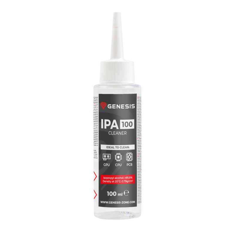 ALCOHOL ISOPROPYLICO GENESIS IPA 100 CLEANER 100ML