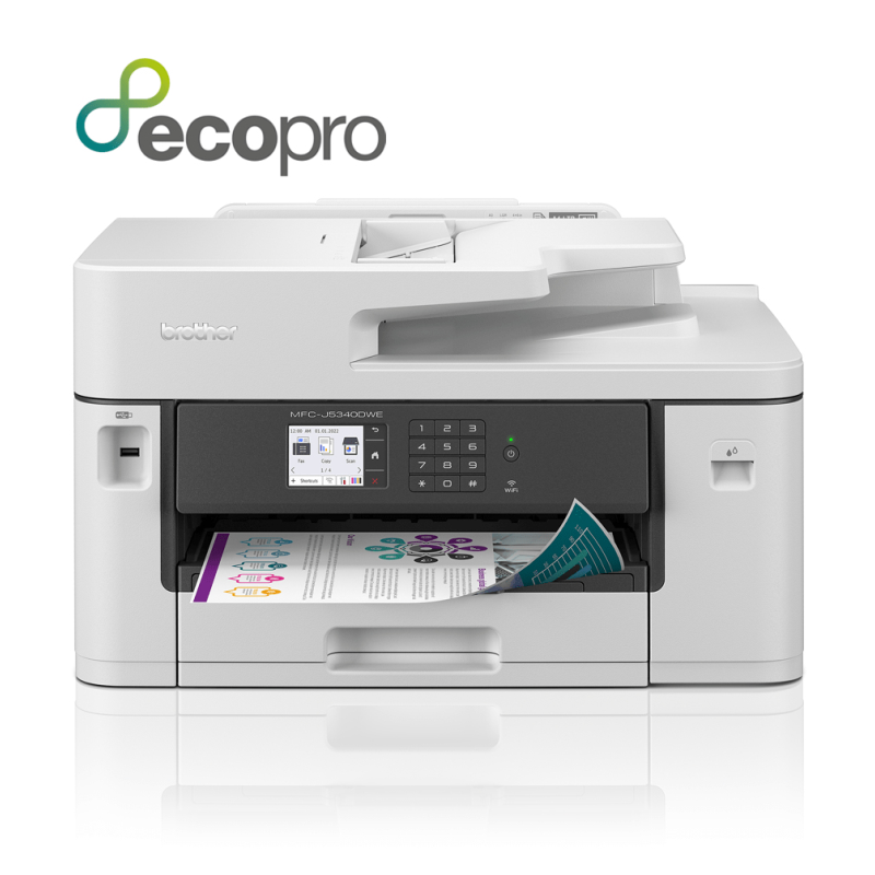 IMPRESORA BROTHER MULTIFUNCION A3 MFC-J5340DWE WIFI- FAX- DUPLEX- BLANCA