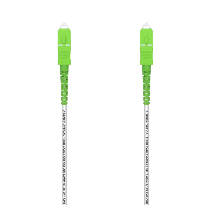 CABLE AISENS FIBRA G657A2 3-0 9 125 SMF SIMPLEX LSZH SC APC 3-0M CABLE AISENS FIBRA G657A2 3-0 9 125 SMF SIMPLEX LSZH SC APC 3-0M