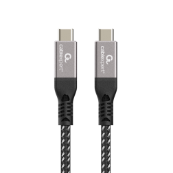 CABLE GEMBIRD USB 4 TIPO C DE PRIMERA CALIDAD, 40 GBPS, 240 W, 1,5 M
