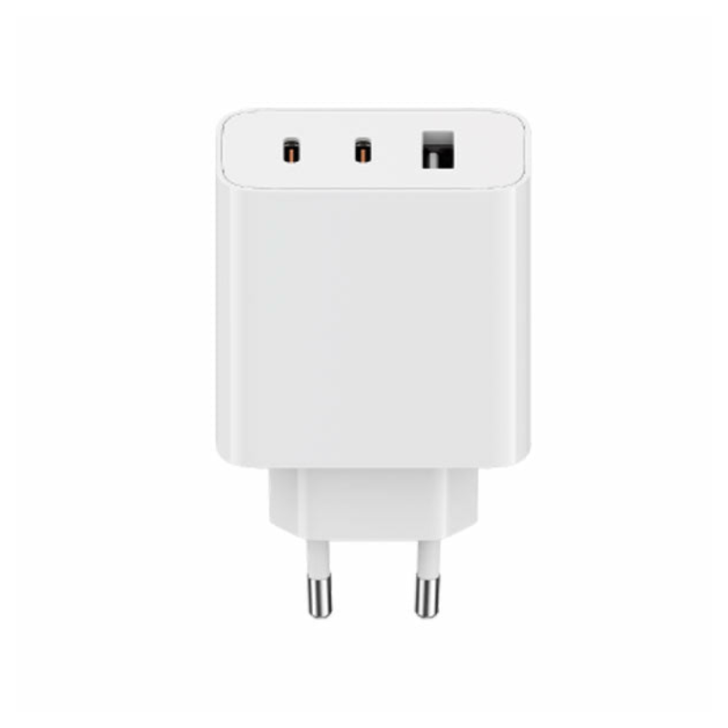 CARGADOR DE PARED XIAOMI 2XUSB-C 1USB-A 67W + CABLE WHITE