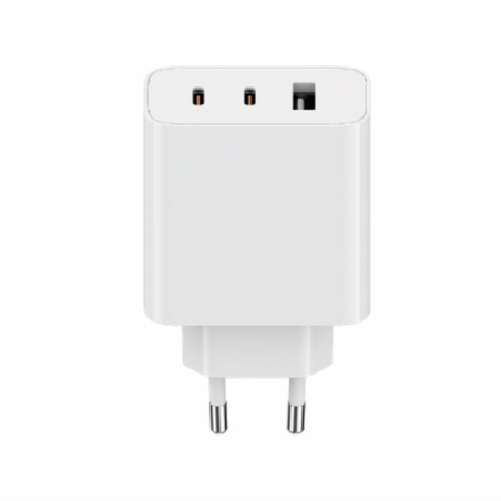 CARGADOR DE PARED XIAOMI 2XUSB-C 1USB-A 67W + CABLE WHITE