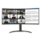 MONITOR LG 34WR55QK-B 34" LED UWQHD 5MS CURVO NEGRO HDMI X2 USB-C REGULABLE VESA