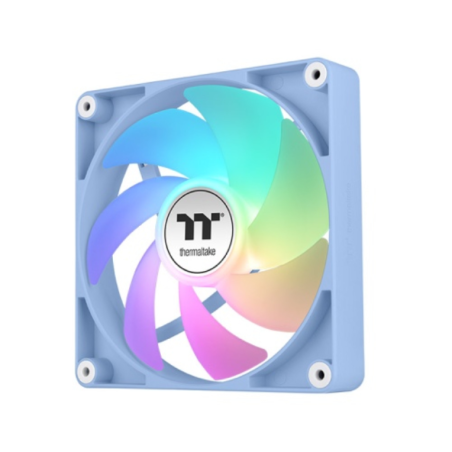 VENTILADOR CAJA THERMALTAKE CT120 ARGB 2XVENT AZUL HYDRANGEA