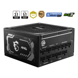 FUENTE ALIMENTACION MSI MEG A1250GL PCIE5 1250W 80 PLUS GOLD