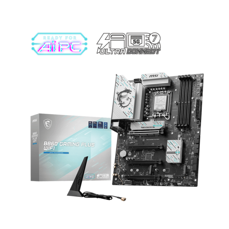 PLACA BASE MSI B860 GAMING PLUS WIFI PLACA BASE MSI B860 GAMING PLUS WIFI