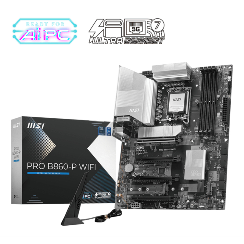 PLACA BASE MSI PRO B860-P WIFI