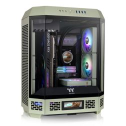 CAJA THERMALTAKE THE TOWER T600 ATX 2XUSB 3-0 SIN FUENTE VERDE MATCHA