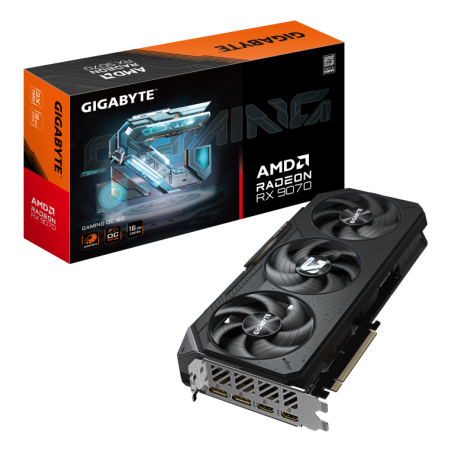 Tarjeta Gráfica Gigabyte Radeon RX 9070 Gaming OC- 16GB GDDR6
