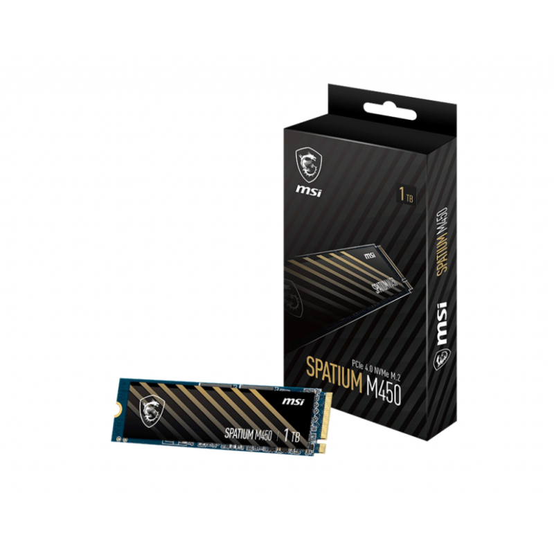 SSD MSI SPATIUM M450 PCIe 4-0 NVMe M-2 1TB V1