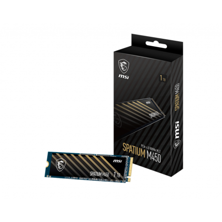 SSD MSI SPATIUM M450 PCIe 4-0 NVMe M-2 1TB V1