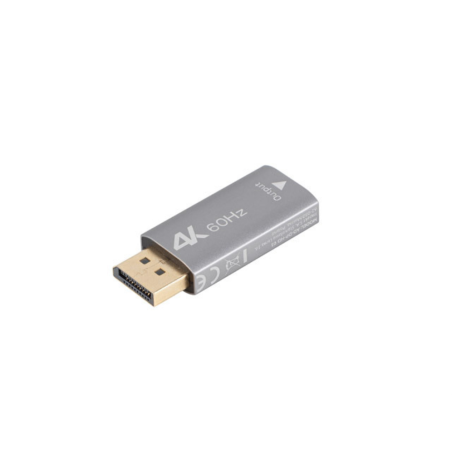 ADAPTADOR LANBERG 4K DISPLAYPORT MACHO-HDMI HEMBRA