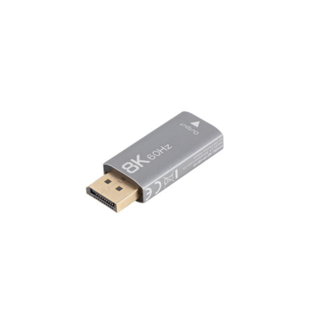 ADAPTADOR LANBERG 8K DISPLAYPORT MACHO-HDMI HEMBRA