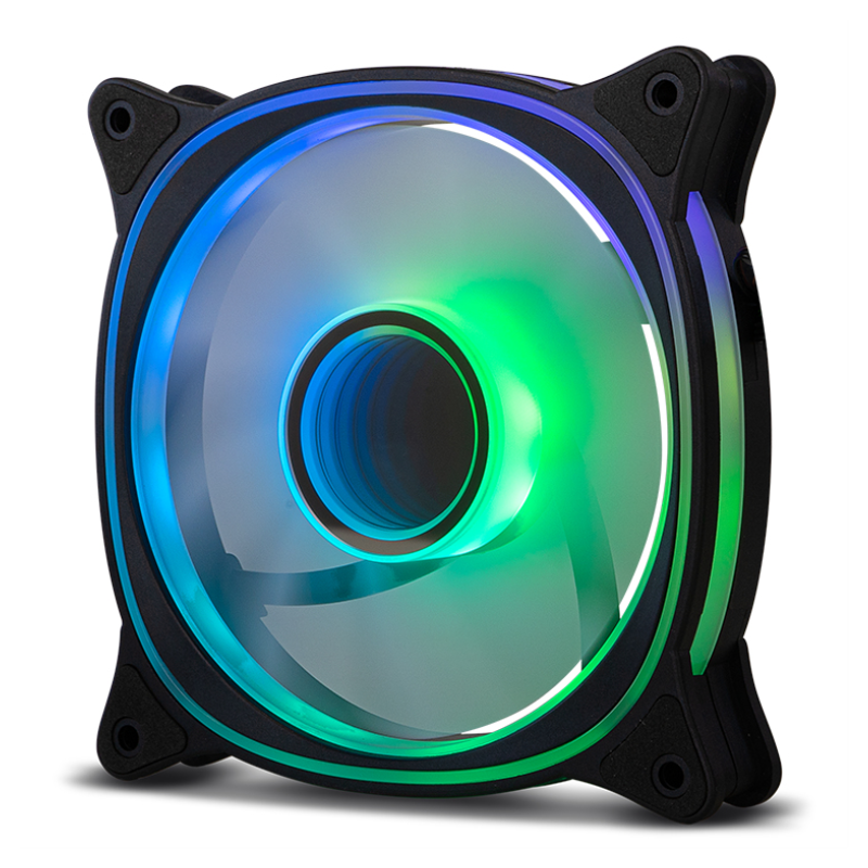 VENTILADOR NOX HUMMER V-FAN ARGB ESPEJO INFINITO 120MM