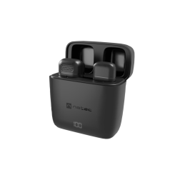 MICROFONO PARA SMARTPHONE NATEC HOPPER LAVALIER WIRELESS USB-C