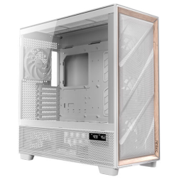 CAJA ANTEC FLUX PRO_EUV WOOD ATX 2XUSB3-0 SIN FUENTE BLANCO