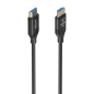 Cable HDMI 2-1 AOC 8K Aisens A153-0934- HDMI Macho - HDMI Macho- 15m- Negro