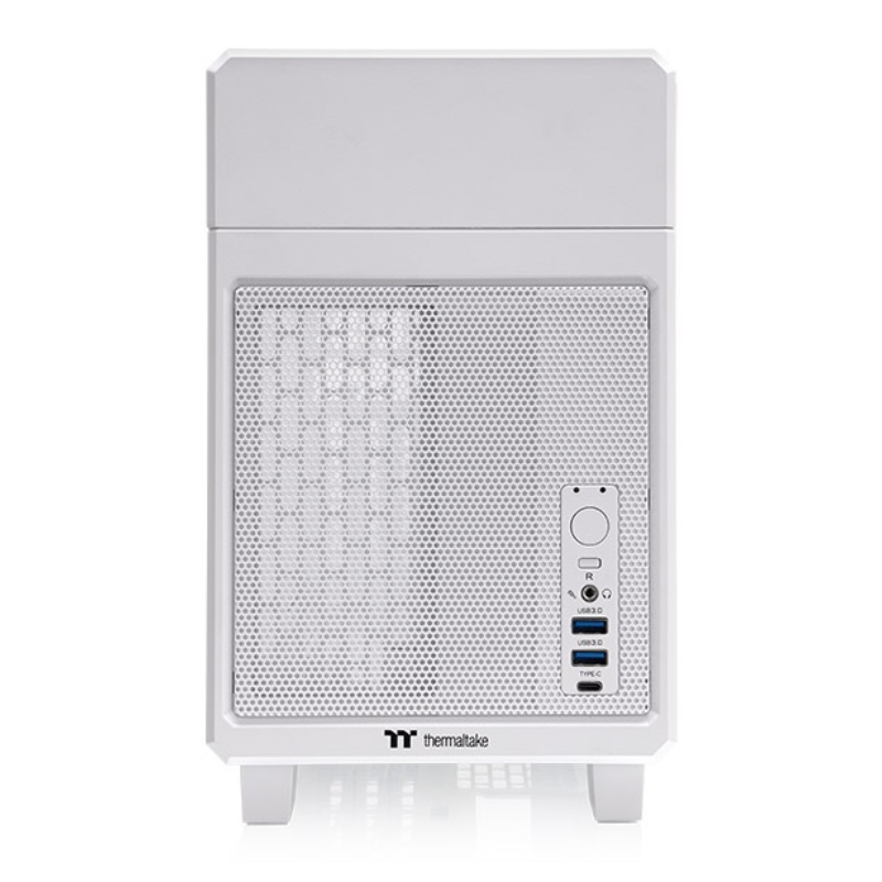 CAJA THERMALTAKE TR100 MINI-ITX USB 3-2 Type-C x 1 USB 3-0 x 2 SN FUENTE BLANCO