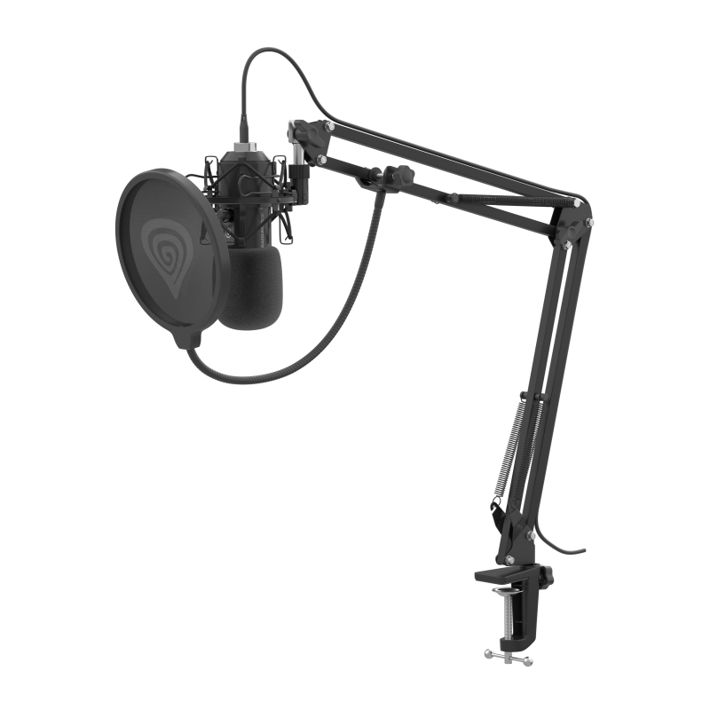 MICROFONO GENESIS RADIUM 400 G2 STUDIO USB CON BRAZO FILTRO POP