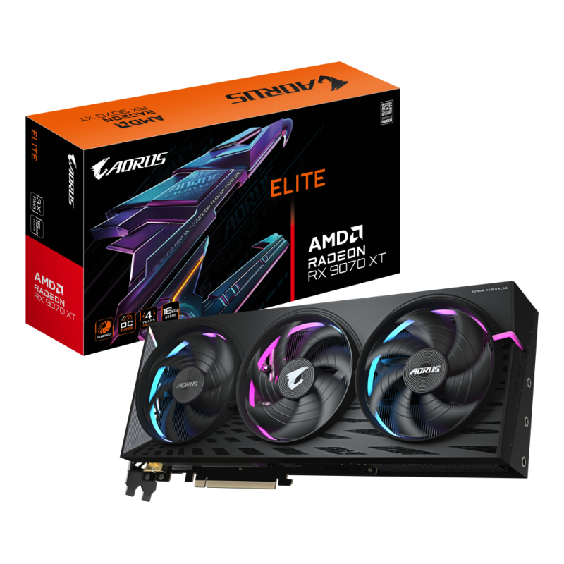TARJETA GRAFICA GIGABYTE RADEON RX 9070XT AORUS E 16G TARJETA GRAFICA GIGABYTE RADEON RX 9070XT AORUS E 16G