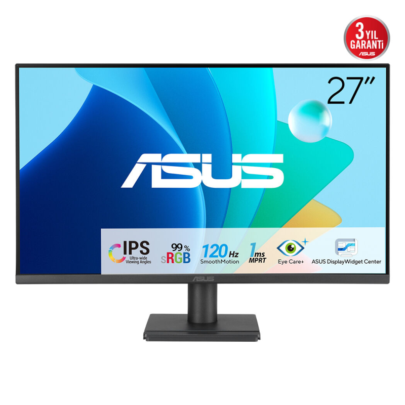 MONITOR GAMING ASUS VA279HG 27 FHD 1MS 120HZ IPS NEGRO
