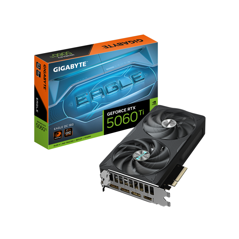 TARJETA GRAFICA GIGABYTE RTX 5060 TI EAGLE 16G OC