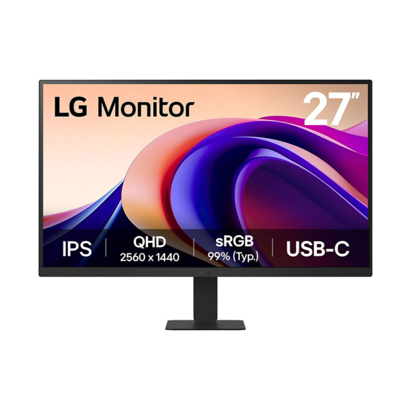 MONITOR LG 27U631A-B 27" QHD 5MS NEGRO HDMI USB-C VESA